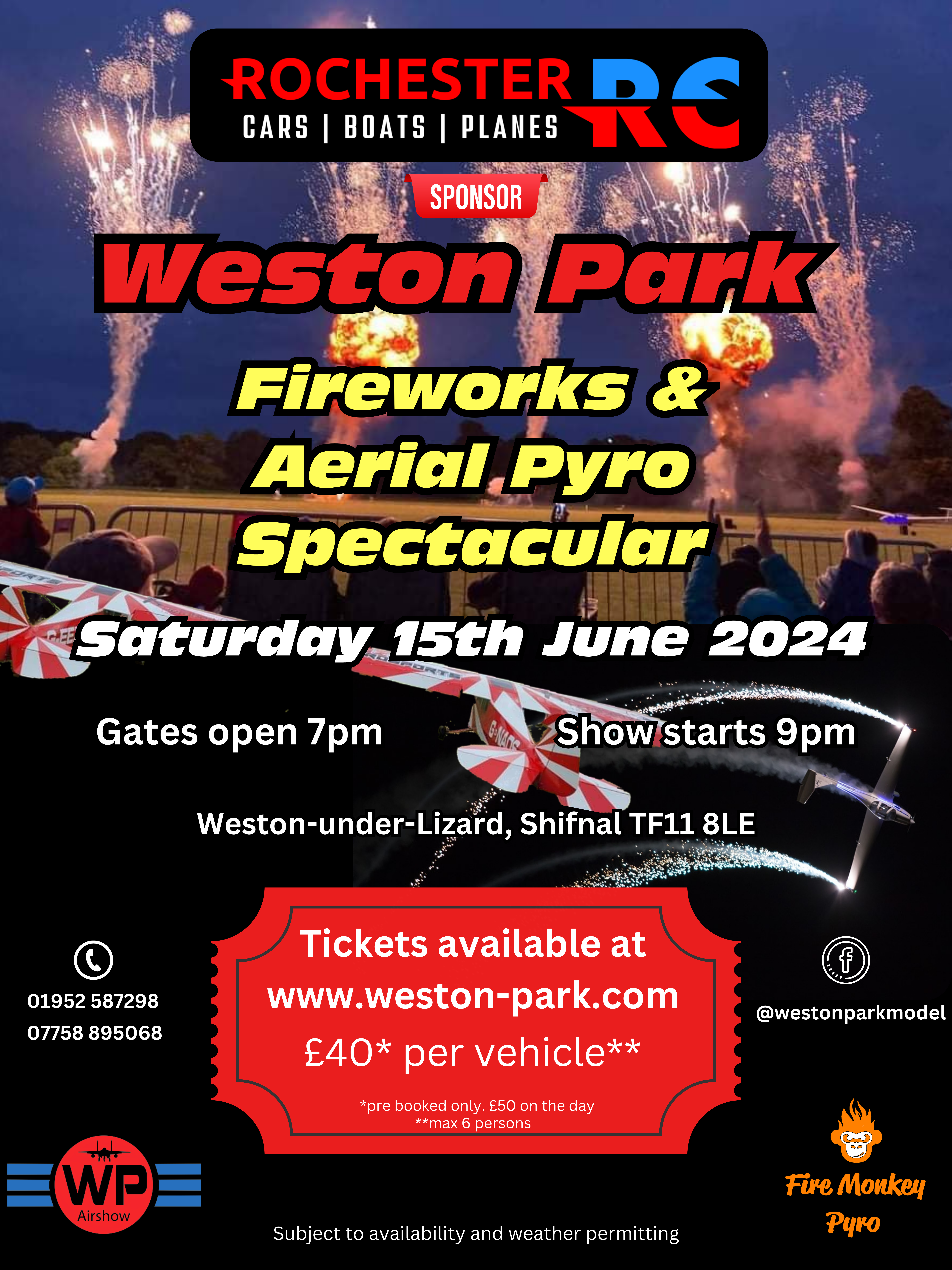 2024 Fireworks Pyro Poster
